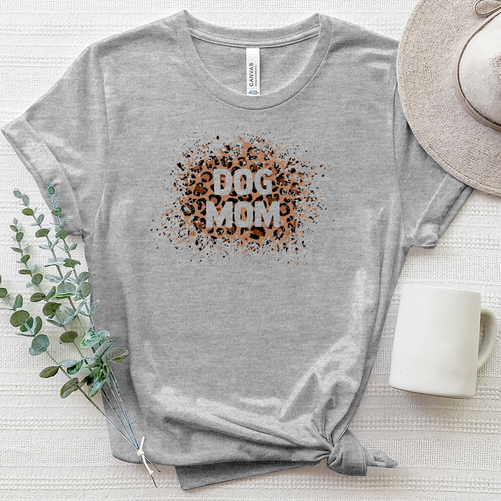 Dog Mom Leopard Splatter