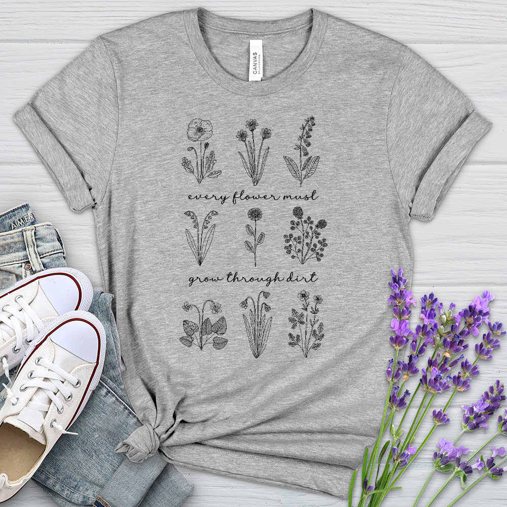 Every Flower Heathered Tee