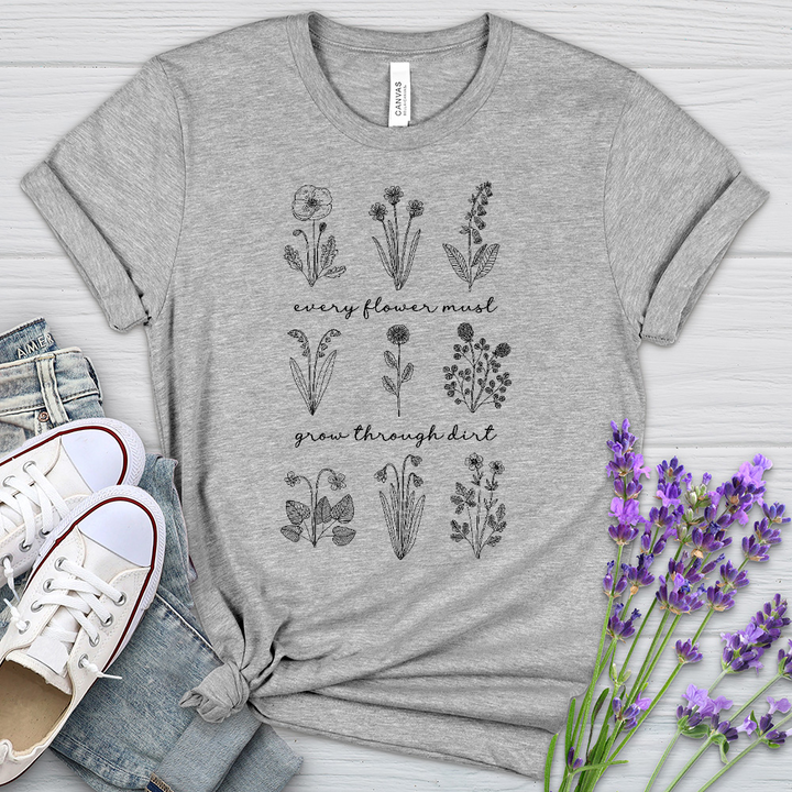 Every Flower Heathered Tee