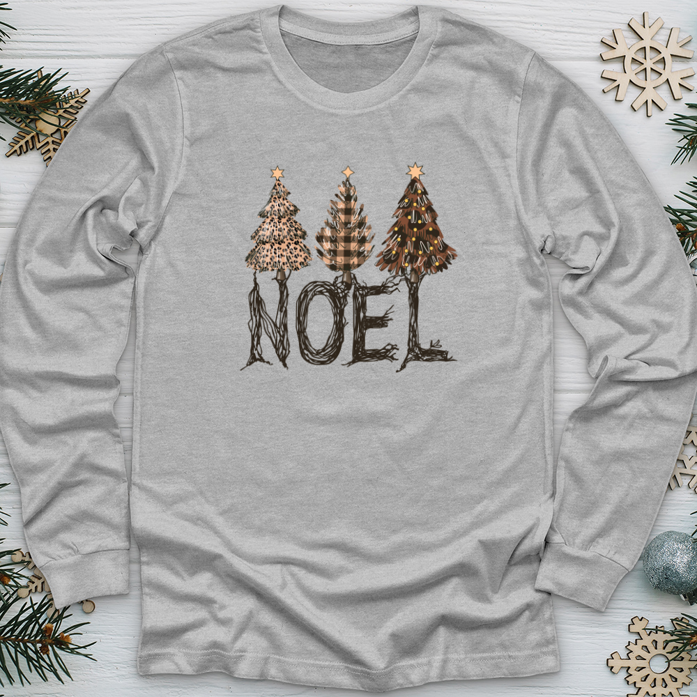 Noel Christmas Tree Long Sleeve Tee