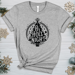 O Holy Night Heathered Tee