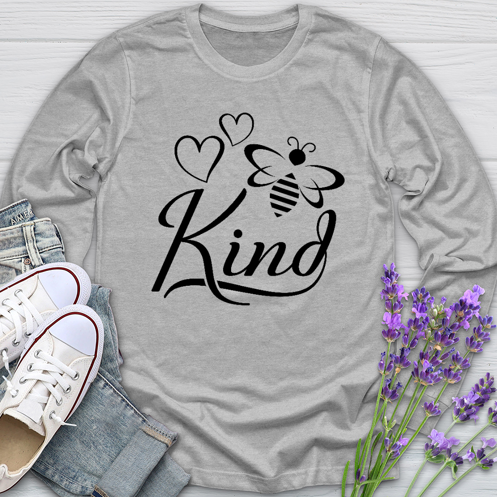 Bee Kind Long Sleeve Tee