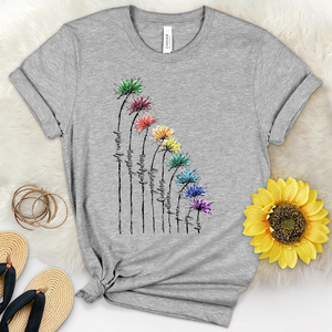 Fruits Of The Spirit Dandelions Heathered Tee