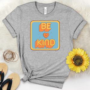 Be Kind Smiles Heathered Tee