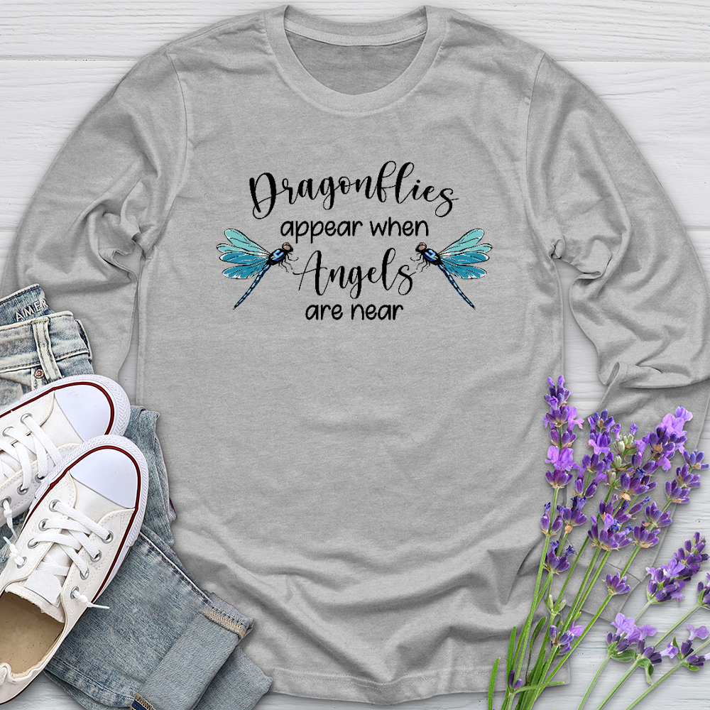 Dragonflies Appear Long Sleeve Tee