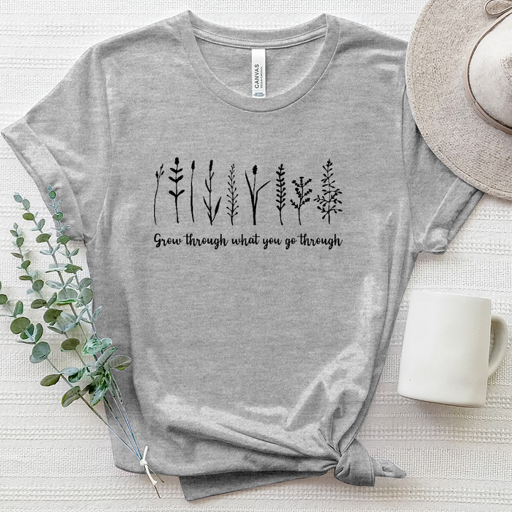 Grow Through Plant Heathered Tee