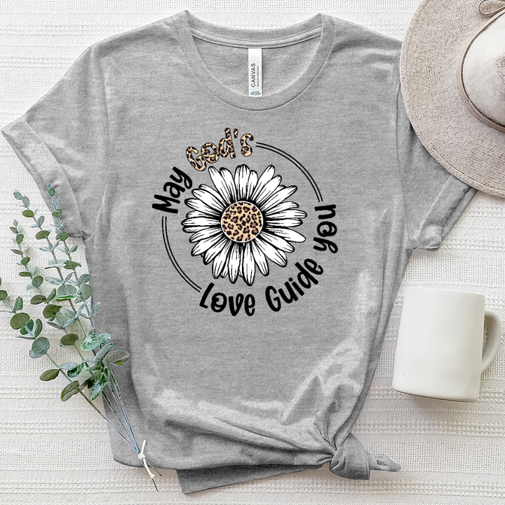 My God's Love Sunflower Heathered Tee