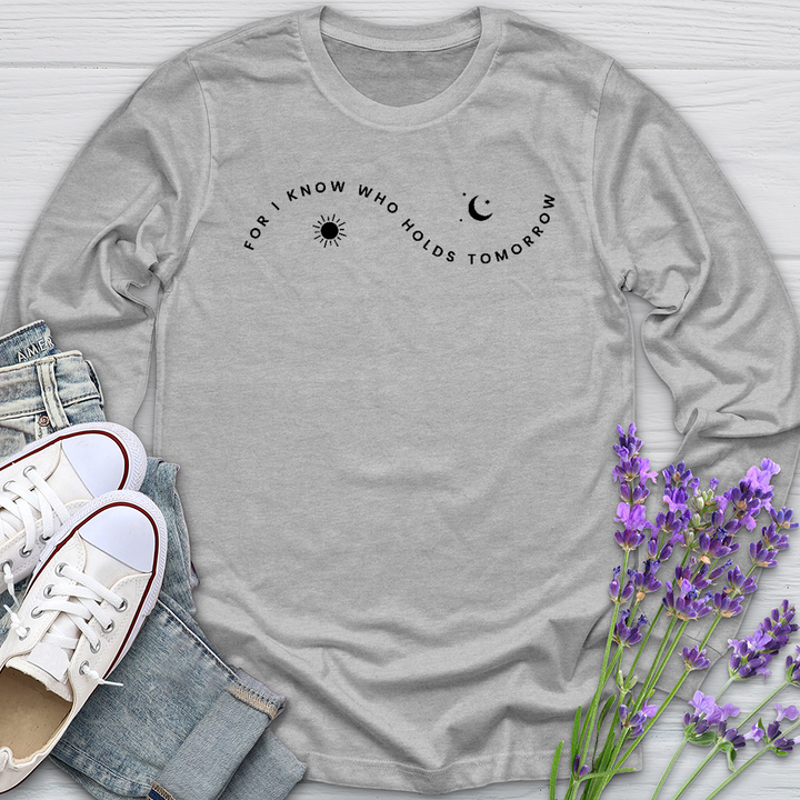 For I Know Sun & Moon Long Sleeve Tee