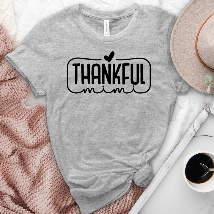 Thankful Mimi Heathered Tee