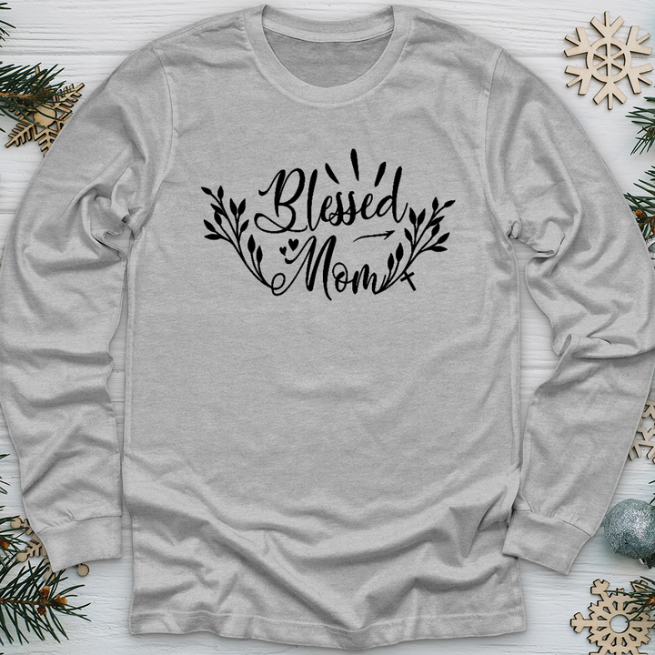 Blessed Mom Long Sleeve Tee