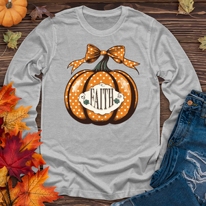 Spotted Faith Pumpkin Long Sleeve Tee