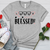 Loved Saved Blessed Candy Heathered Tee