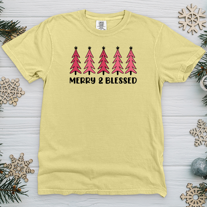 Merry and Blessed Heavy Cotton Comfort Colors Tee