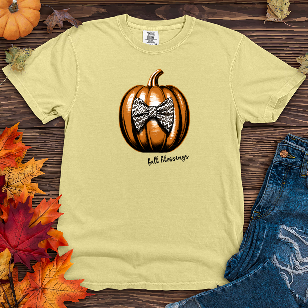 Glamorous Fall Football Heavy Cotton Comfort Colors Tee