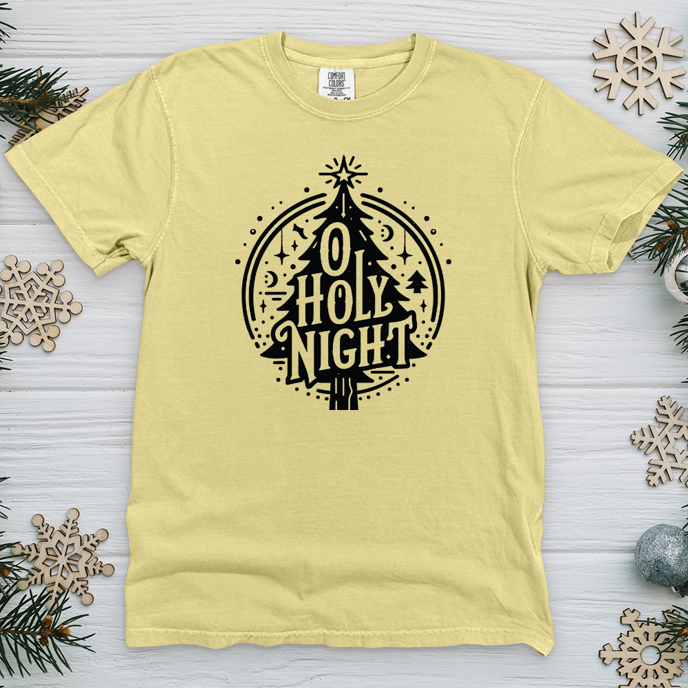 O Holy Night Heavy Cotton Comfort Colors Tee