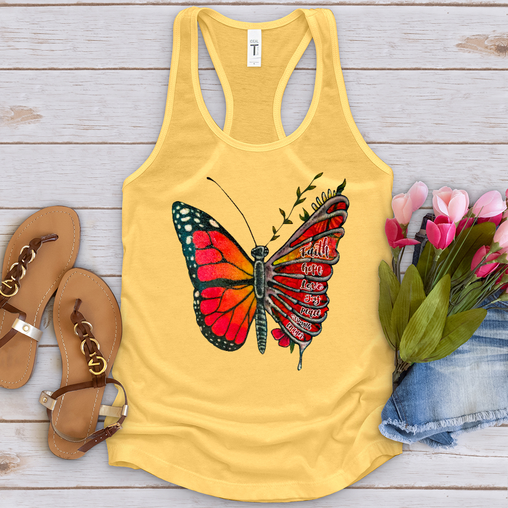 Faith Butterfly Tank Top