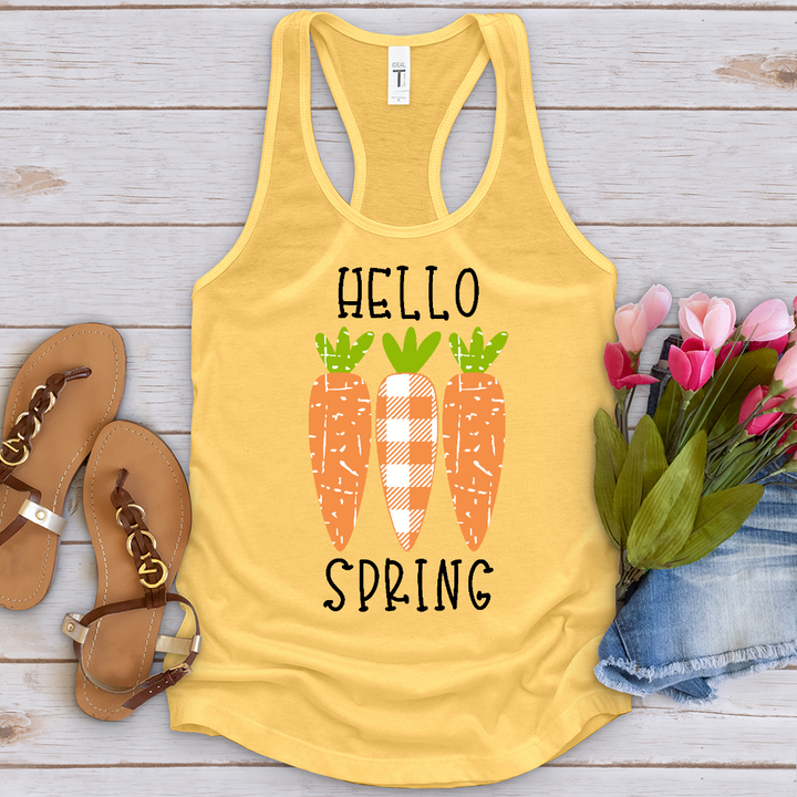 Hello Spring Carrots Tank Top