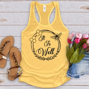 It Is Well Honeycomb Tank Top