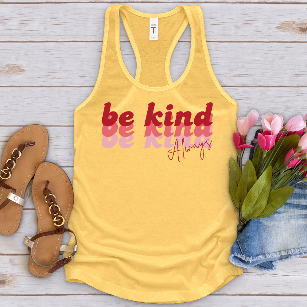 Be Kind Always Retro Tank Top