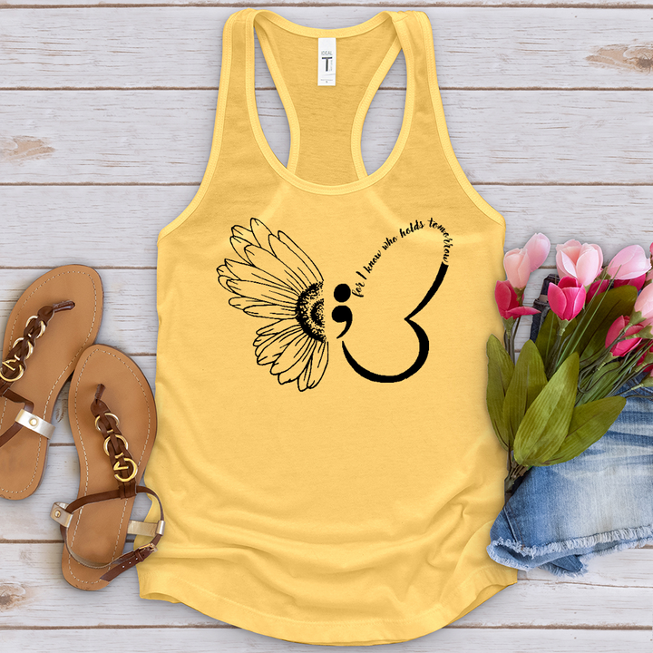 Who Holds Tomorrow Butterfly Tank Top