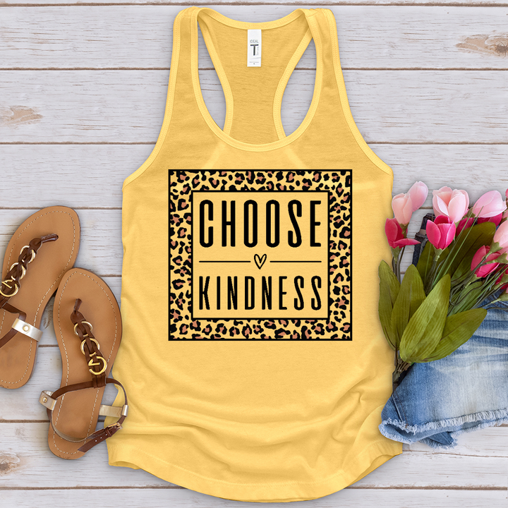 Choose Kindness Leopard Tank Top