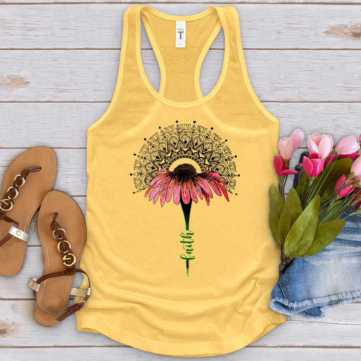 Faith Flower Mandala Tank Top