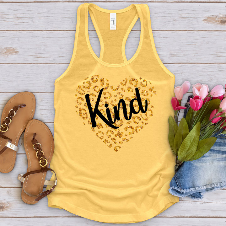 Kind Gold Heart Tank Top