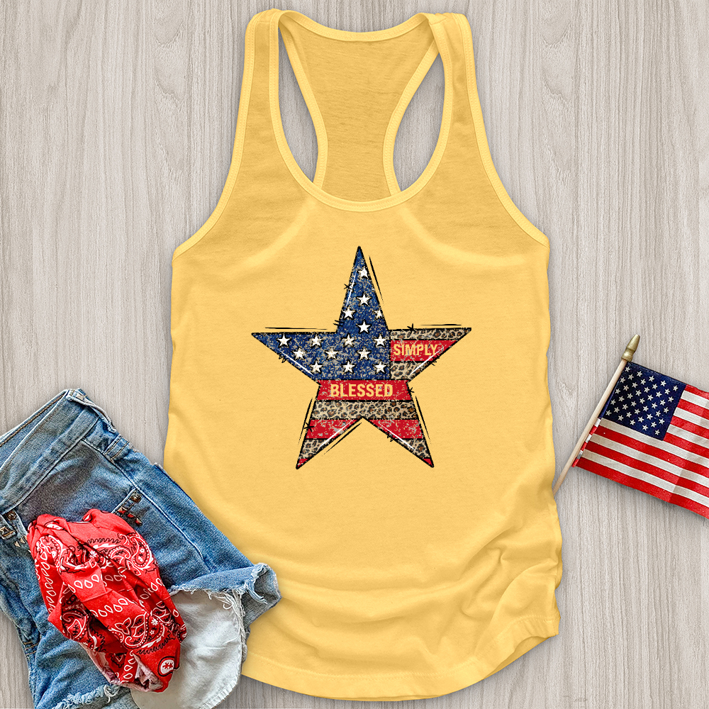 Simply Blessed Star Tank Top