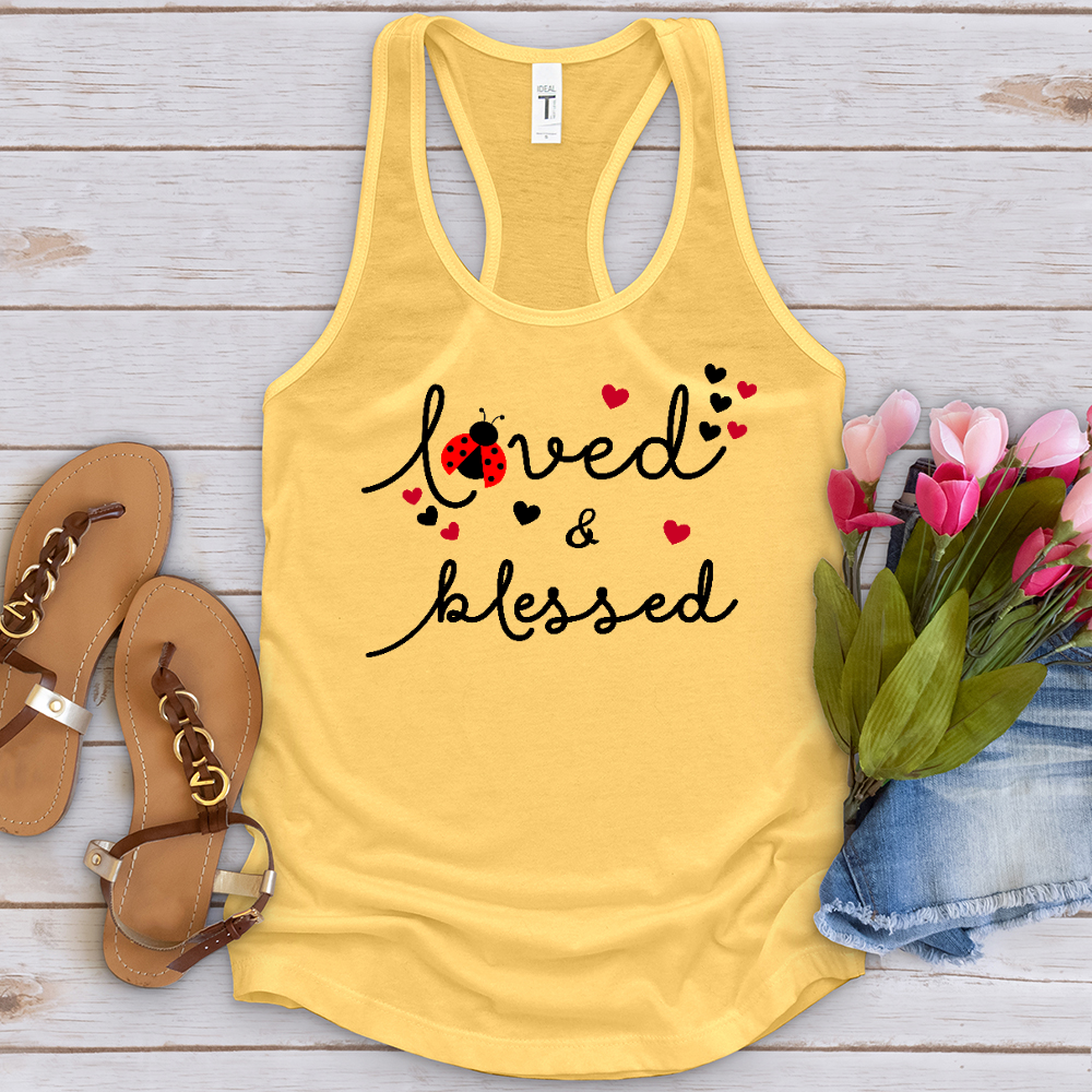 Loved & Blessed Ladybug Tank Top