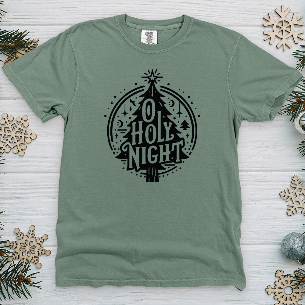 O Holy Night Heavy Cotton Comfort Colors Tee
