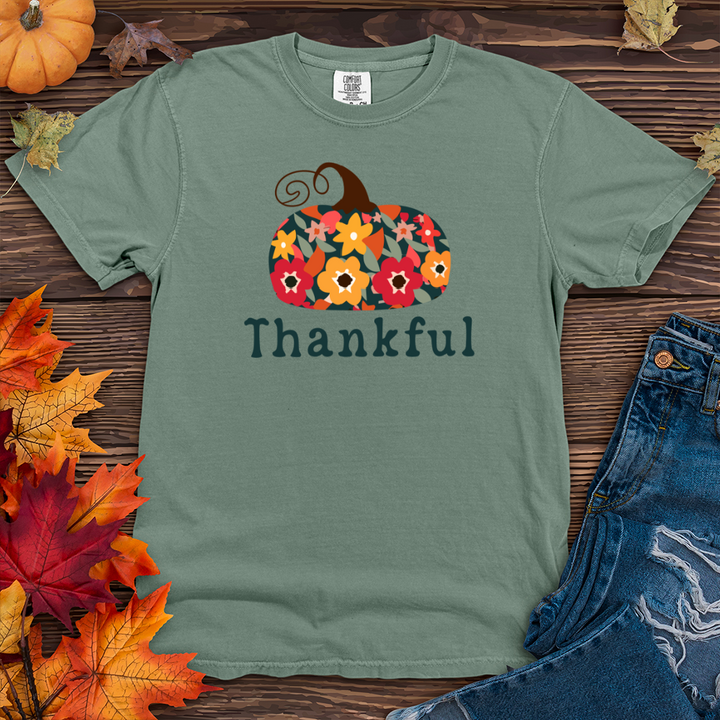 Thankful pumpkin 2 Heavy Cotton Comfort Colors Tee