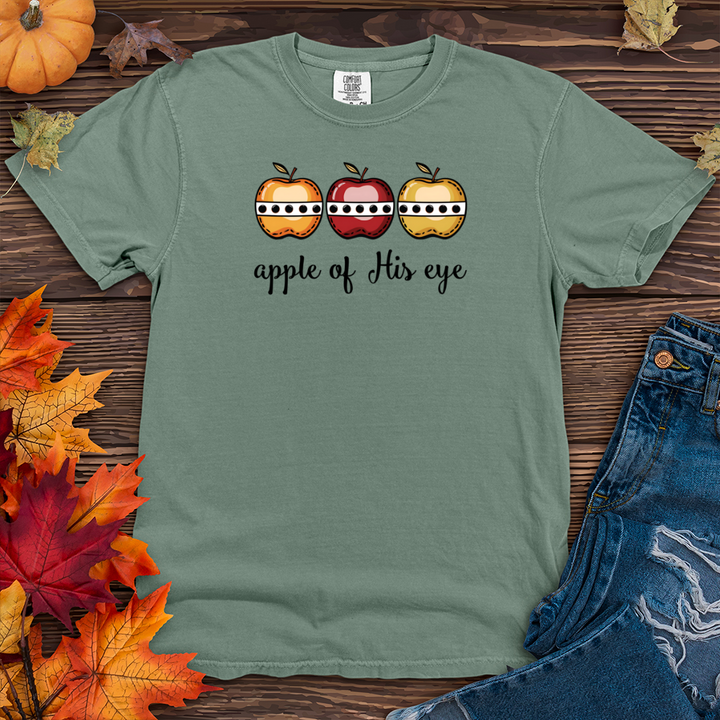 Retro Apple Cider Argyle Trio Heavy Cotton Comfort Colors Tee