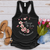 Because He Lives Pink Flowers Tank Top