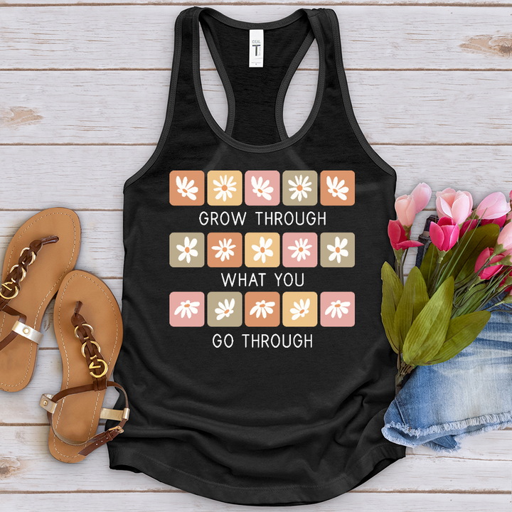 Grow Through Retro Daisies Tank Top