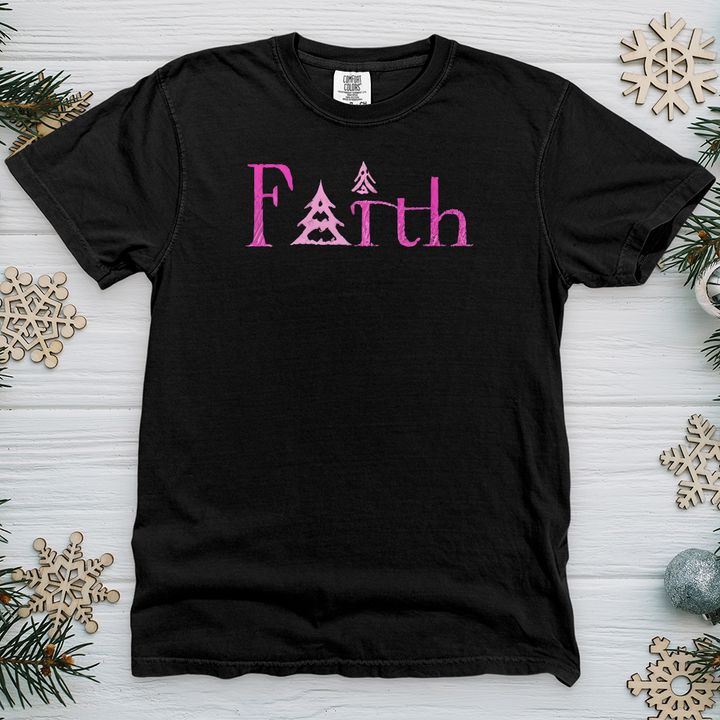 Faith Tree Heavy Cotton Comfort Colors Tee