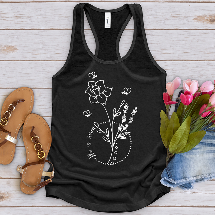 He Is Risen Bees Tank Top