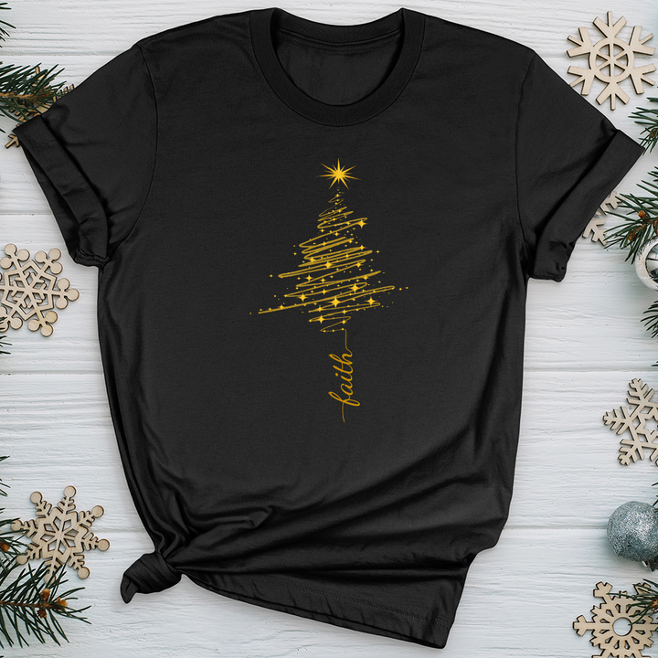 Faith Gold Tree Softstyle Tee