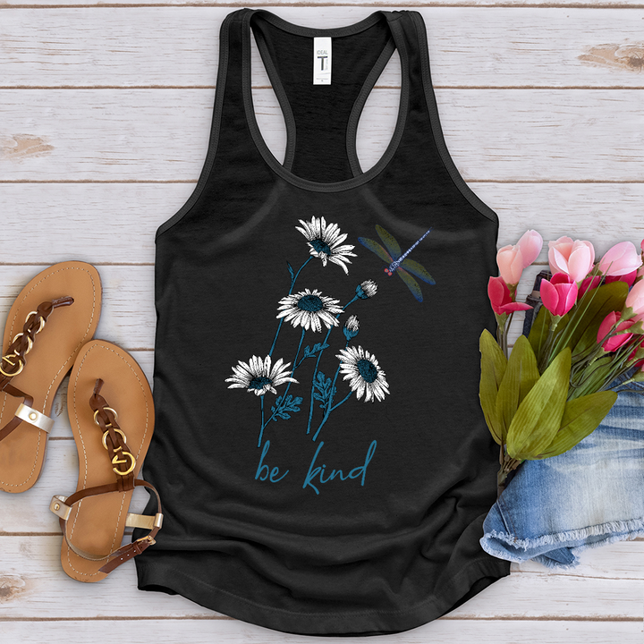 Be Kind Daisy Flower Tank Top