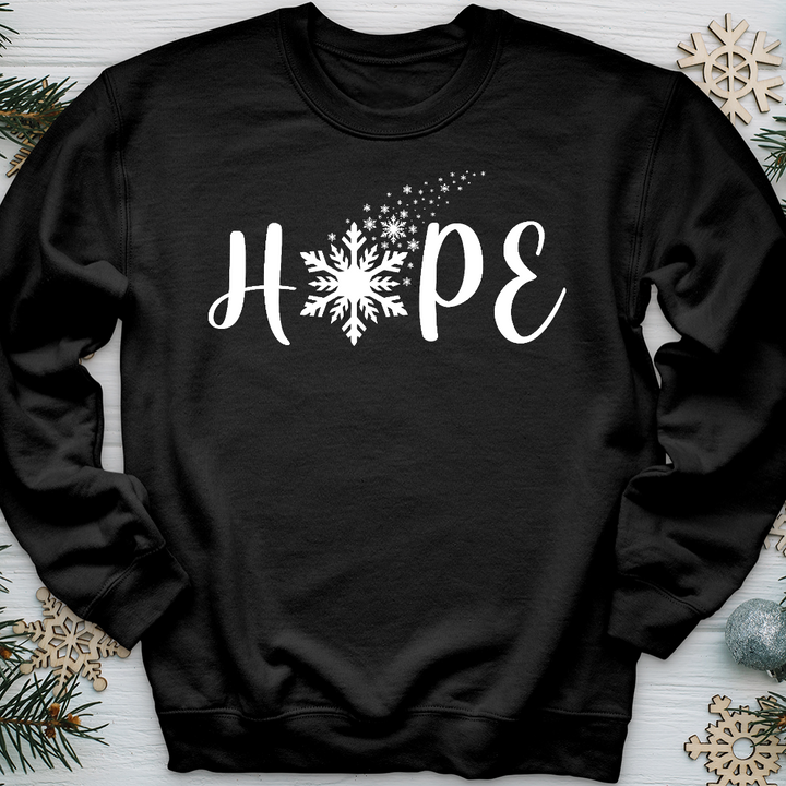 Hope Snowflake Crewneck