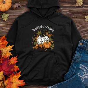 Thankful & Blessed Pumpkin Patch Midweight Hoodie