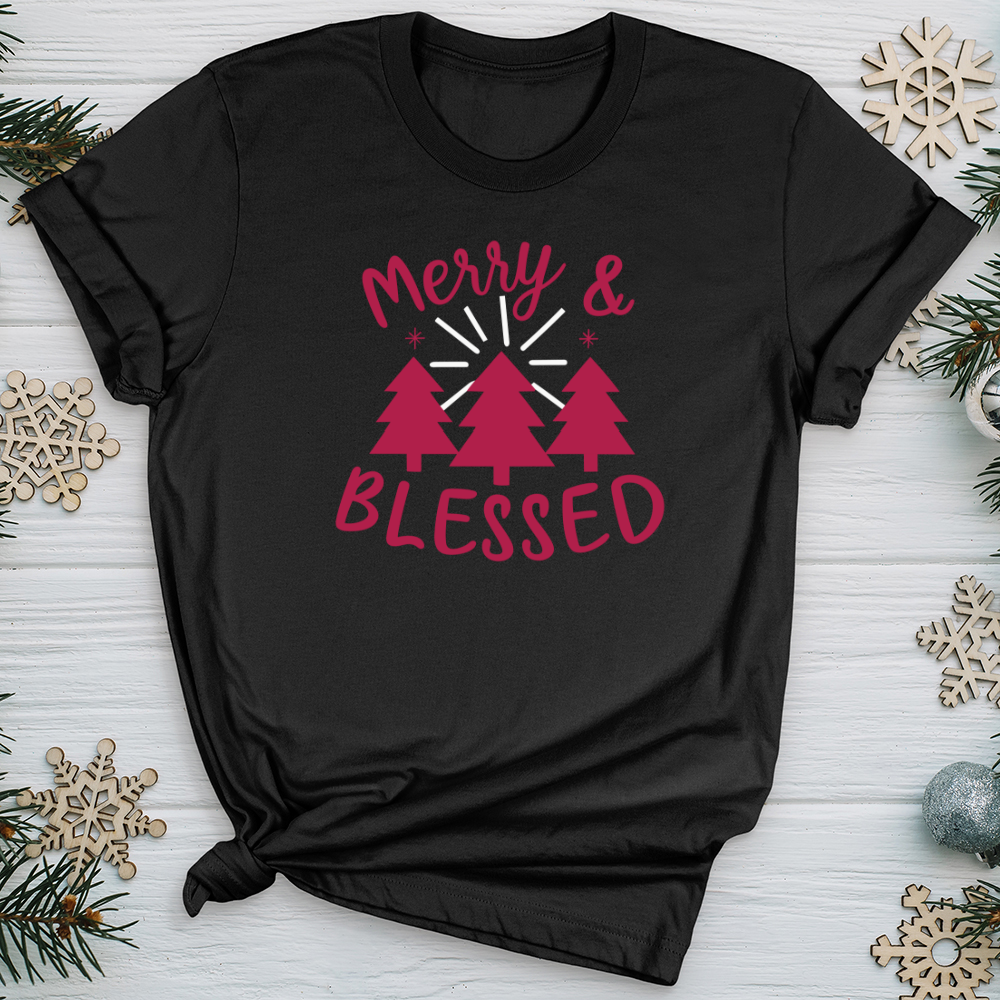 Merry & Blessed 02 Softstyle Tee