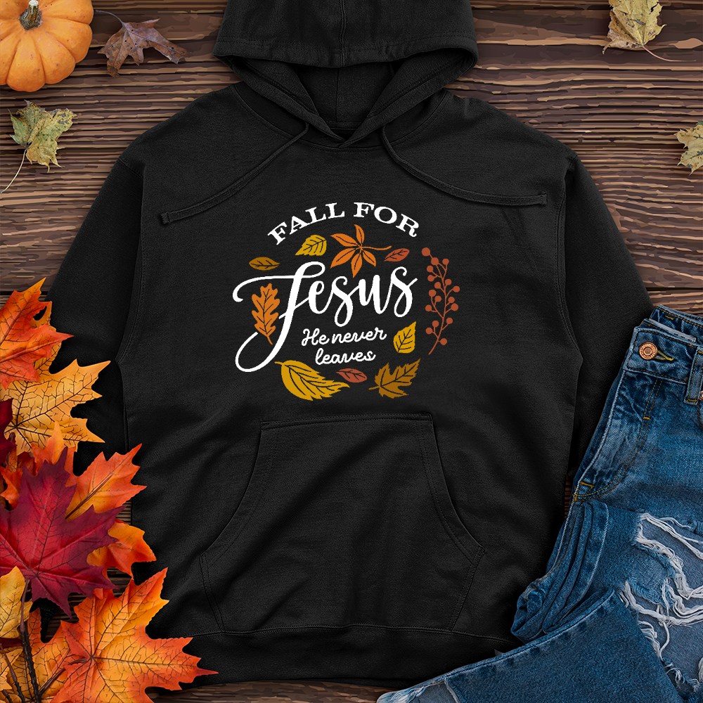 Fall For Jesus   Midweight Hoodie