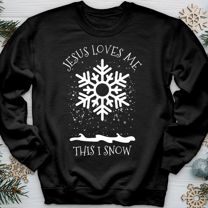 This I Snow Crewneck