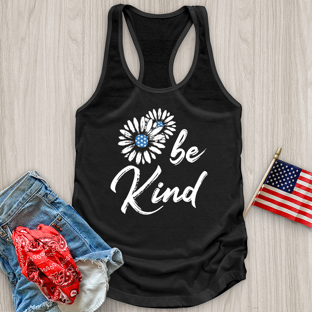 Be Kind Patriotic Tank Top