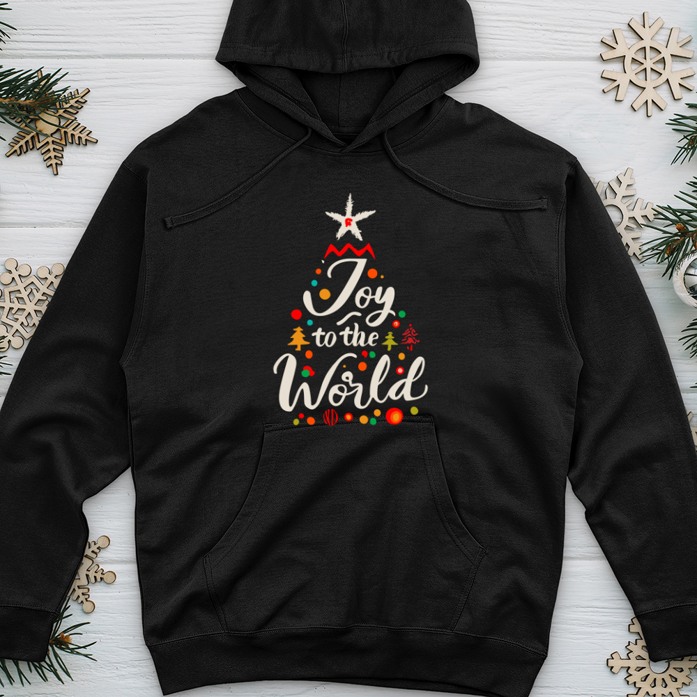 Joy to the world 01 Midweight Hooded Sweatshirt