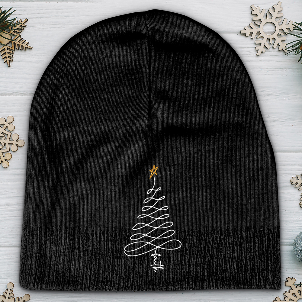 Infinity Faith Tree Cotton Beanie