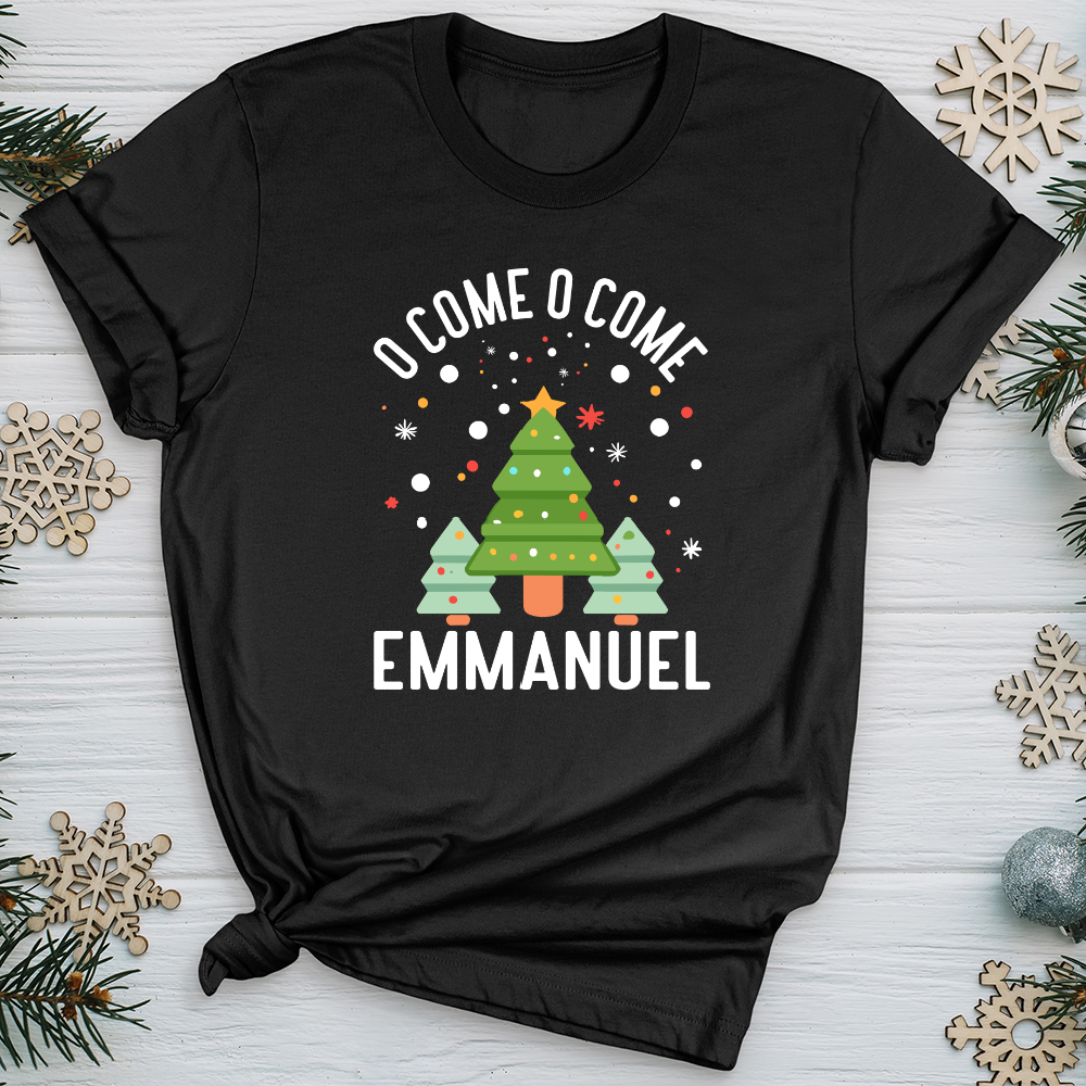 O Come o Come Emmanuel Softstyle Tee