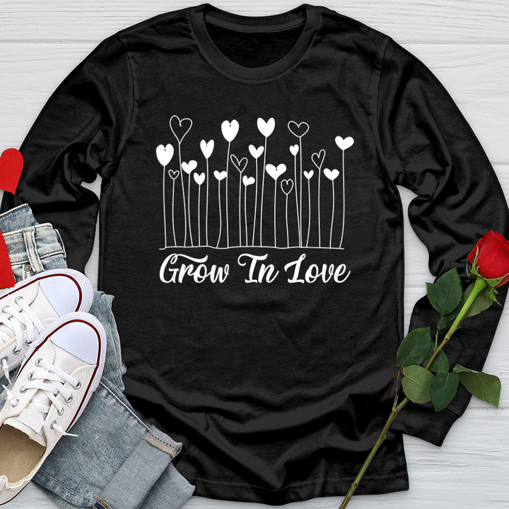 Grow In Love Softstyle Long Sleeve