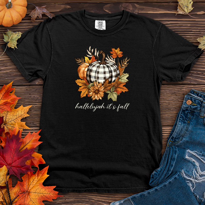 Hallelujah its fall Heavy Cotton Comfort Colors Tee