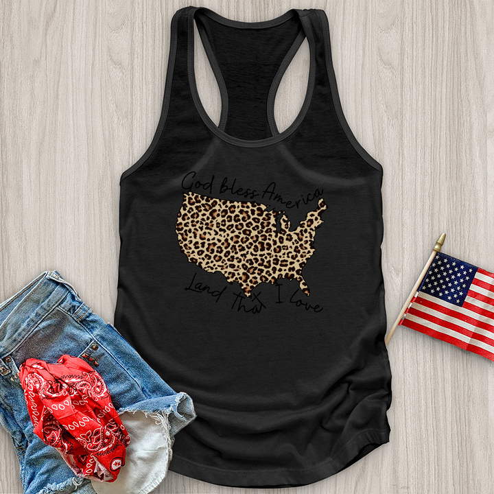 Leopard Print Tank Top